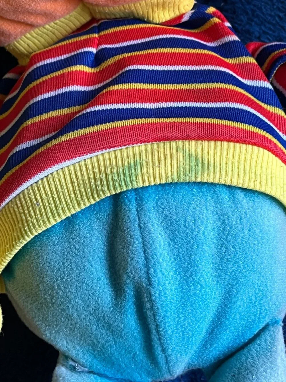Vintage 1986 Playskool Sesame Street Bert and Ernie Hand Puppet Plush Lot Set